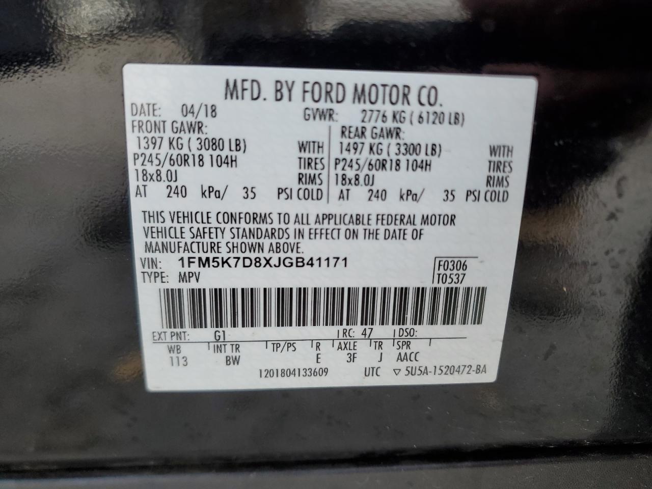 2018 Ford Explorer - Image 13