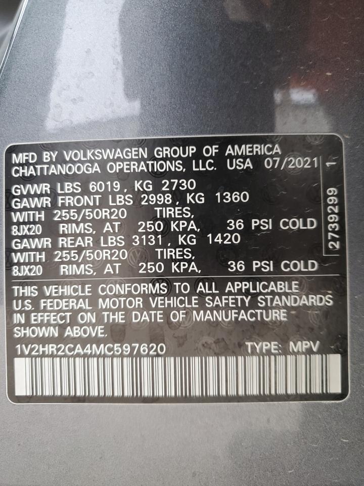 2021 Volkswagen Atlas - Image 14