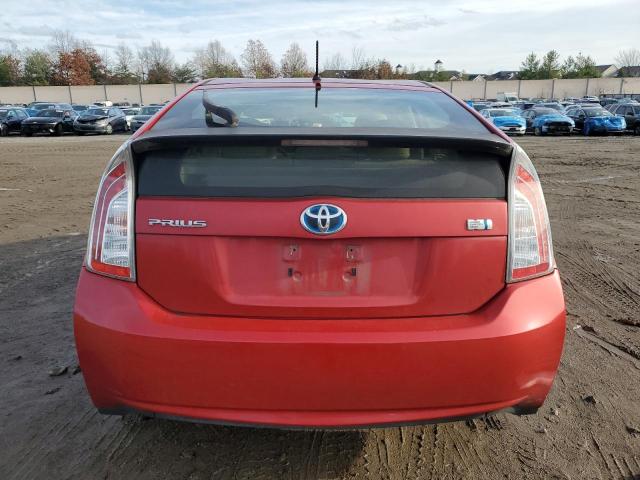  TOYOTA PRIUS 2013 Red