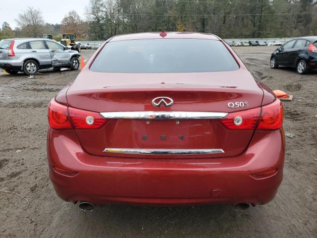  INFINITI Q50 2015 Burgundy