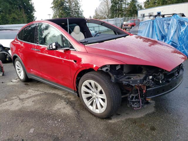  TESLA MODEL X 2020 Красный