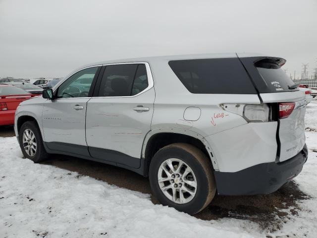  CHEVROLET TRAVERSE 2020 Серебристый