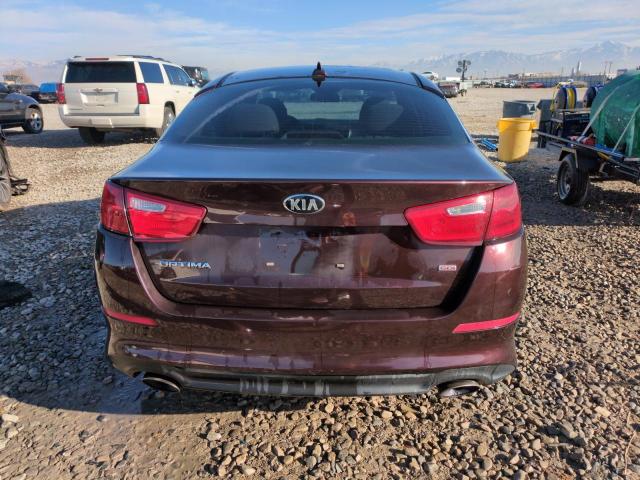  KIA OPTIMA 2015 Burgundy