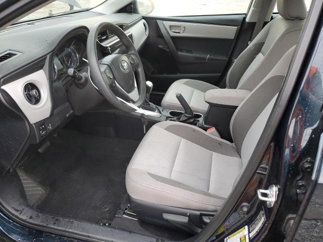  TOYOTA COROLLA 2017 Темно-бирюзовый