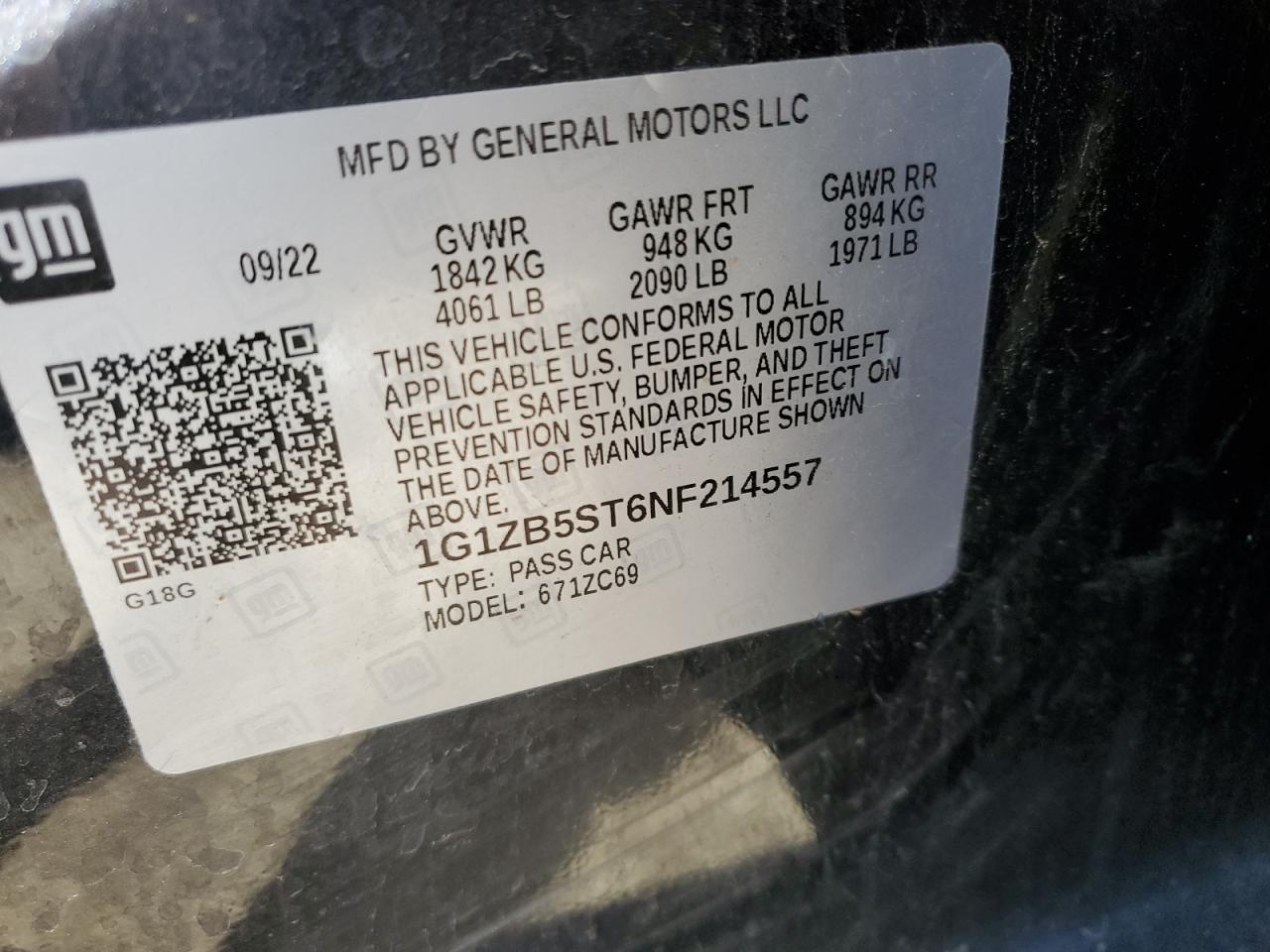 2022 Chevrolet Malibu - Image 13