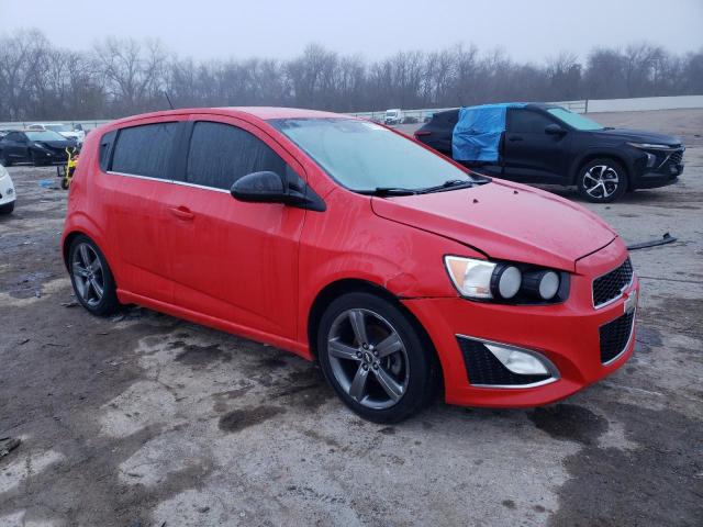  CHEVROLET SONIC 2016 Красный