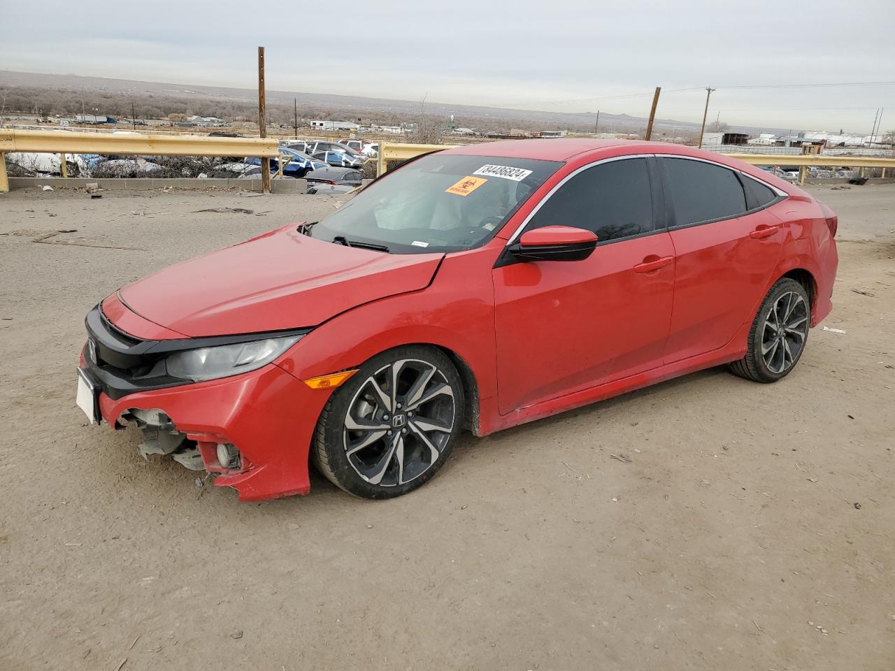 2021 Honda Civic Sport продається в Albuquerque, NM - Side