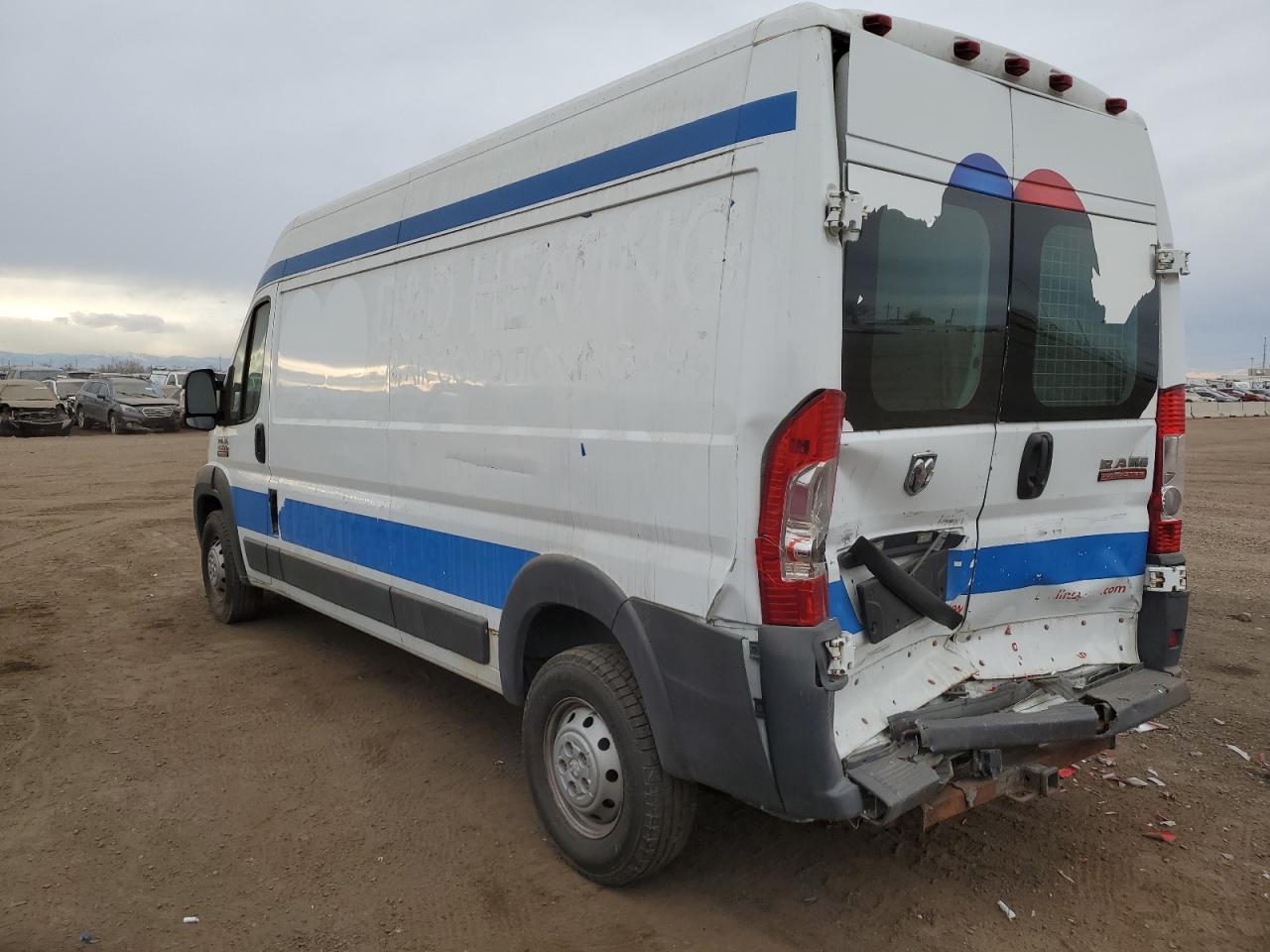 VIN 3C6TRVDG6EE127235 2014 DODGE PROMASTER no.2