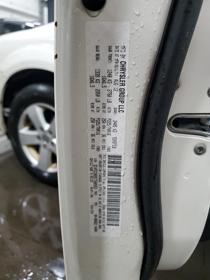 2013 Dodge Journey Se VIN: 3C4PDCAB9DT508593 Lot: 83654104