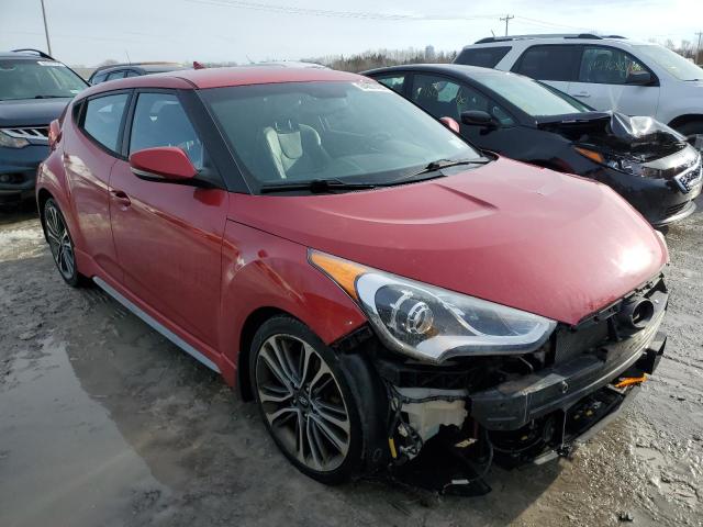  HYUNDAI VELOSTER 2016 Червоний