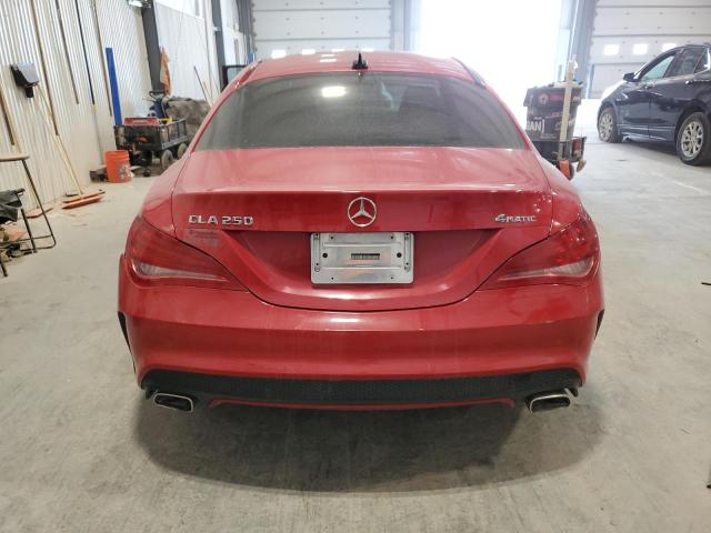 Sedans MERCEDES-BENZ CLA-CLASS 2014 Red