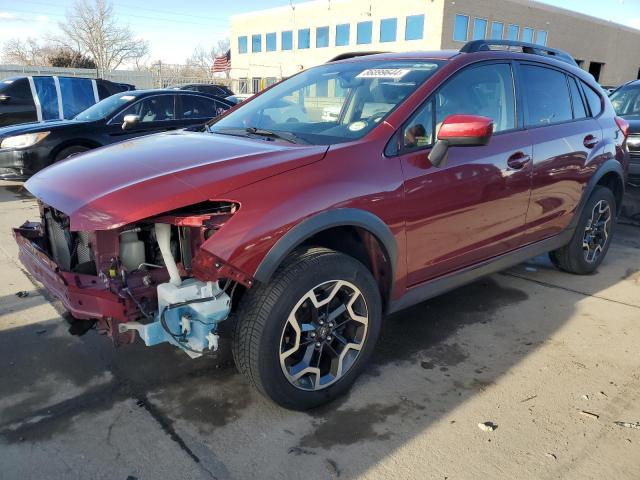  SUBARU CROSSTREK 2017 Красный