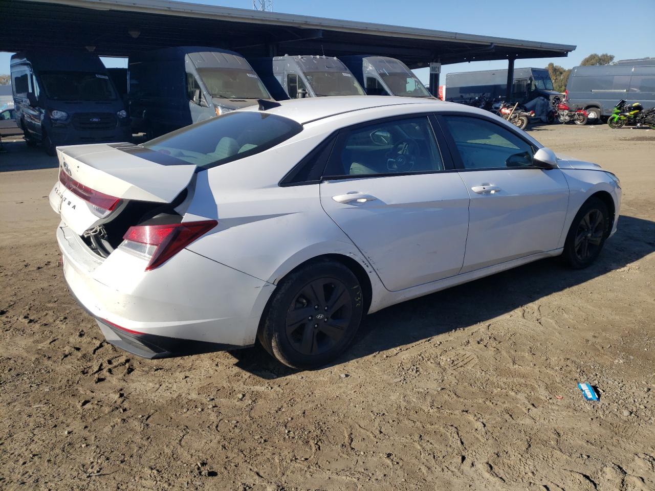 VIN 5NPLM4AG5MH046386 2021 HYUNDAI ELANTRA no.3