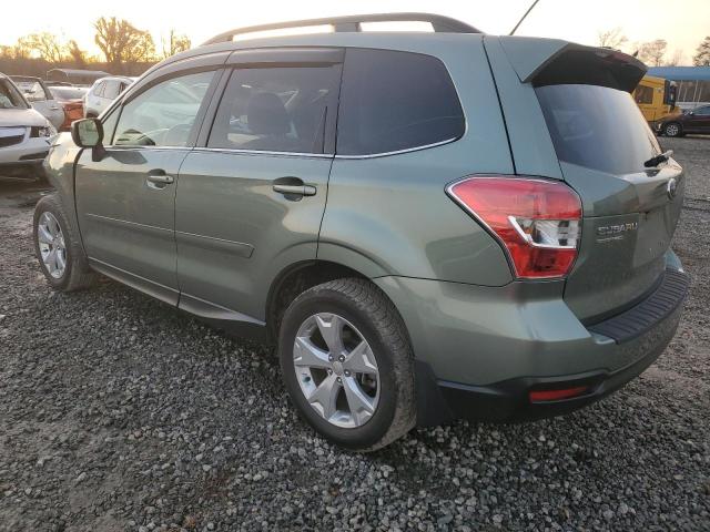  SUBARU FORESTER 2015 Zielony