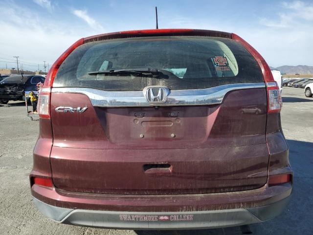  HONDA CRV 2015 Burgundy