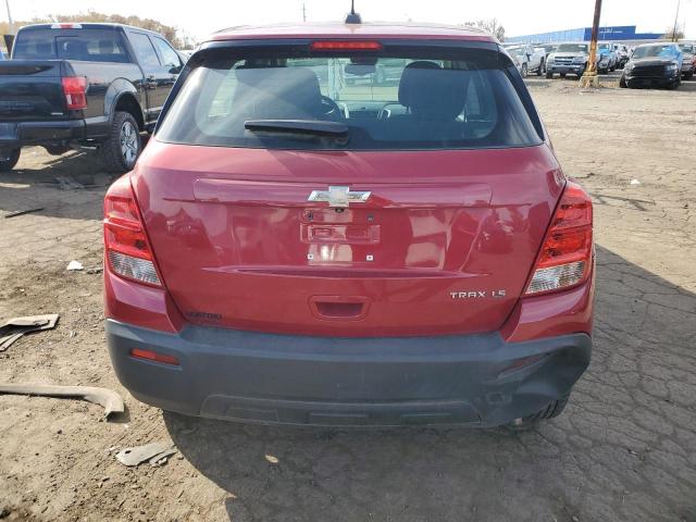 Parquets CHEVROLET TRAX 2015 Czerwony