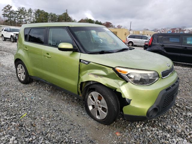  KIA SOUL 2015 Зеленый