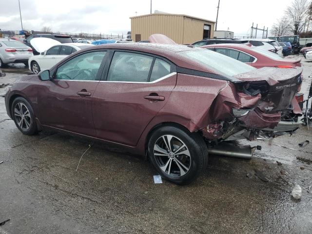  NISSAN SENTRA 2021 Bordowy