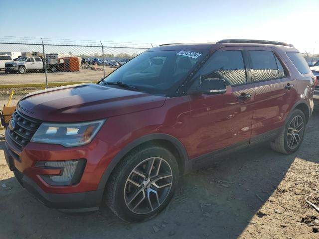  FORD EXPLORER 2016 Red