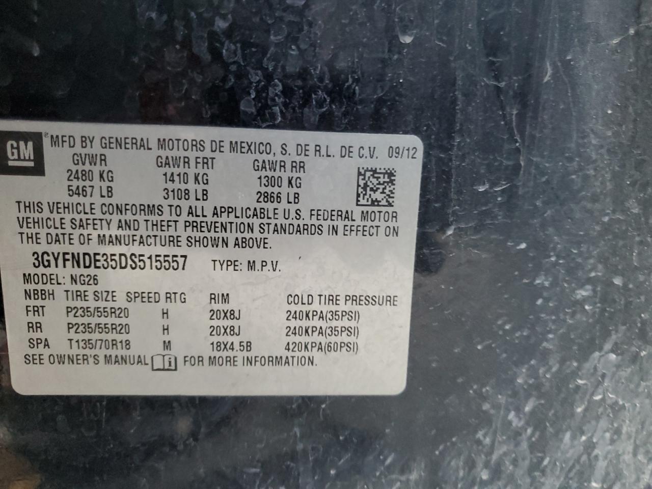 2013 Cadillac SRX - Image 15