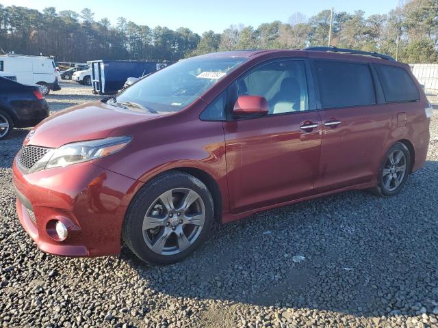 2017 TOYOTA SIENNA SE à vendre chez Copart GA - ATLANTA SOUTH