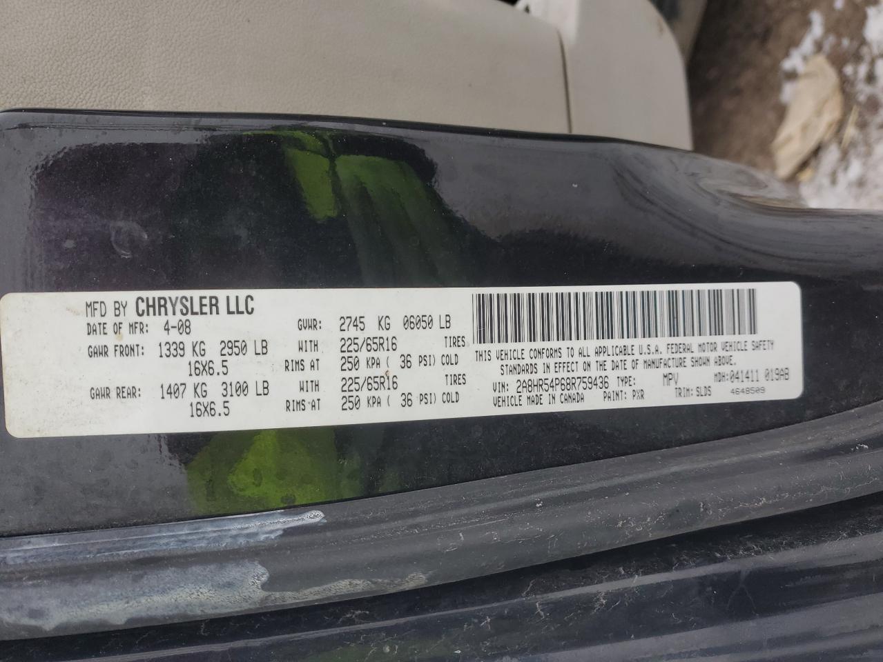 2008 Chrysler Town & Country - Image 15