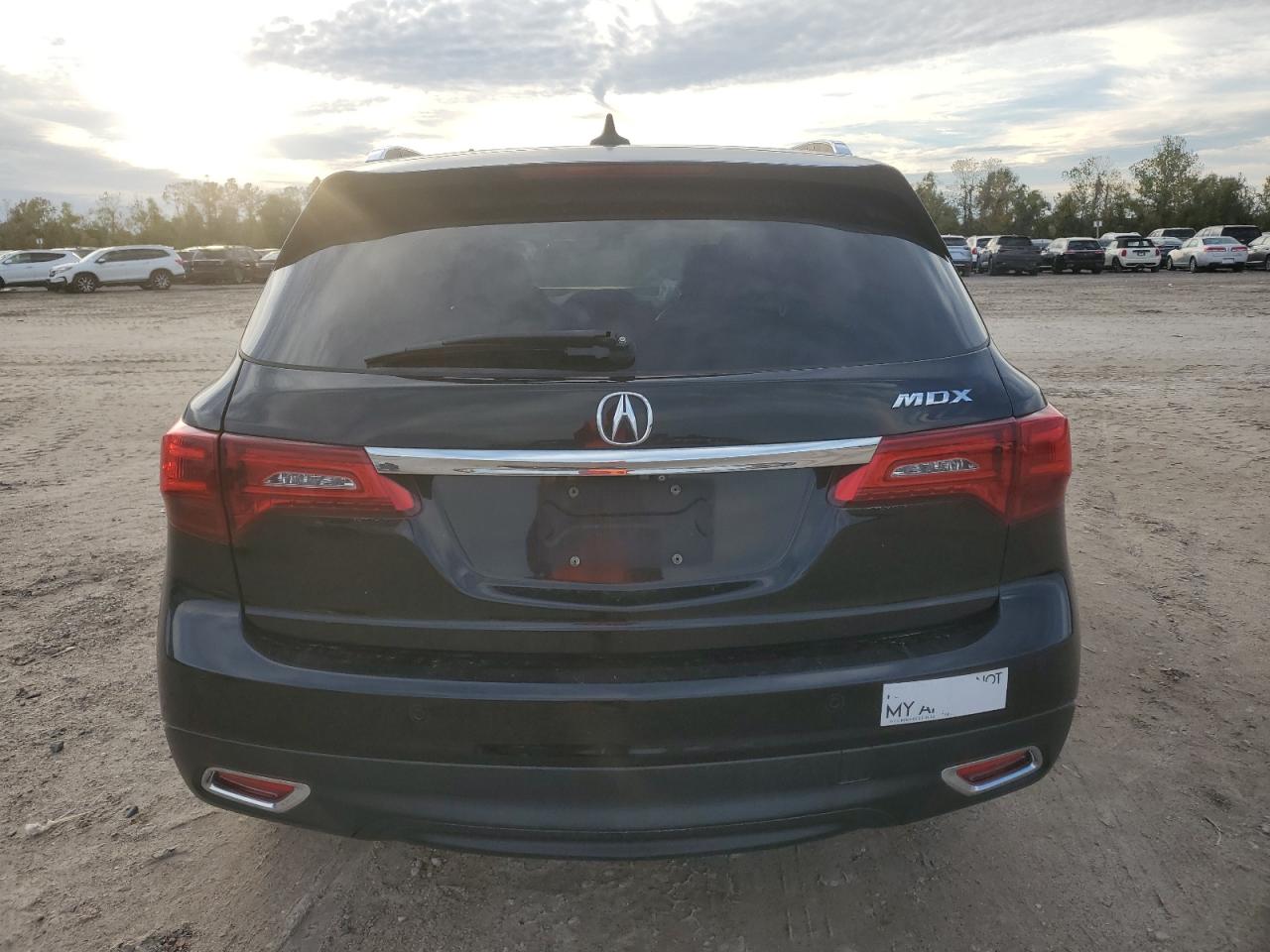 VIN 5FRYD3H95GB006222 2016 ACURA MDX no.6