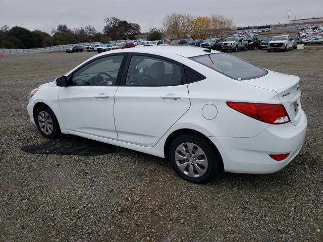 Sedans HYUNDAI ACCENT 2016 White