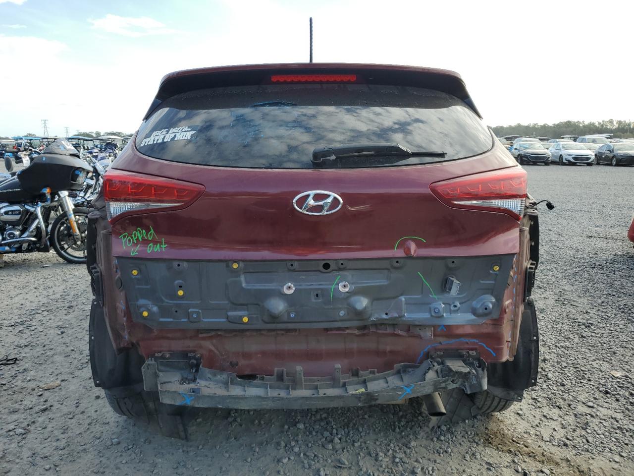 2017 Hyundai Tucson Limited VIN: KM8J33A43HU517520 Lot: 86249704