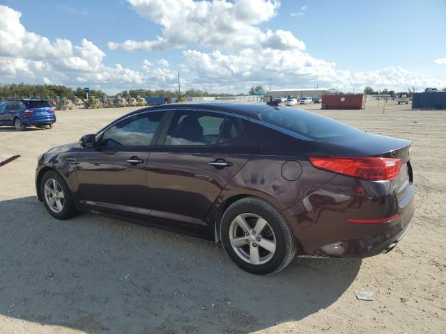  KIA OPTIMA 2014 Бургунді