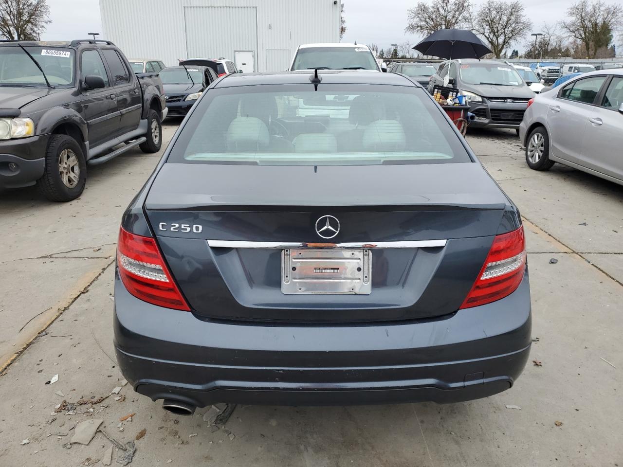 VIN WDDGF4HBXEG242356 2014 MERCEDES-BENZ C-CLASS no.6