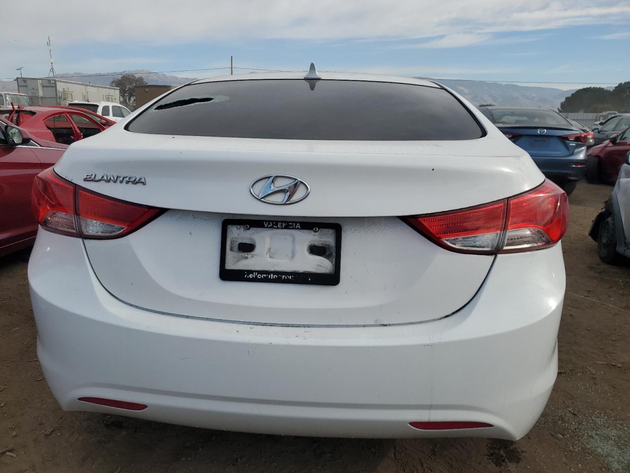 VIN 5NPDH4AE6DH307385 2013 HYUNDAI ELANTRA no.6