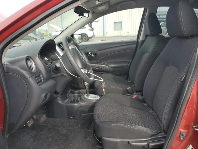  NISSAN VERSA 2018 Red