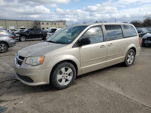 Minivans DODGE CARAVAN 2013 tan