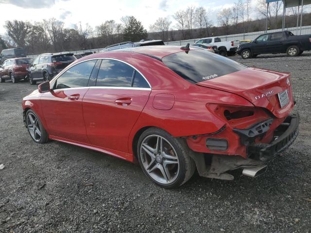  MERCEDES-BENZ CLA-CLASS 2015 Red