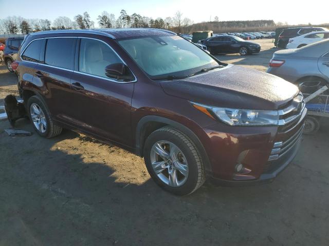  TOYOTA HIGHLANDER 2017 Maroon