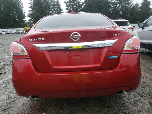  NISSAN ALTIMA 2014 Czerwony