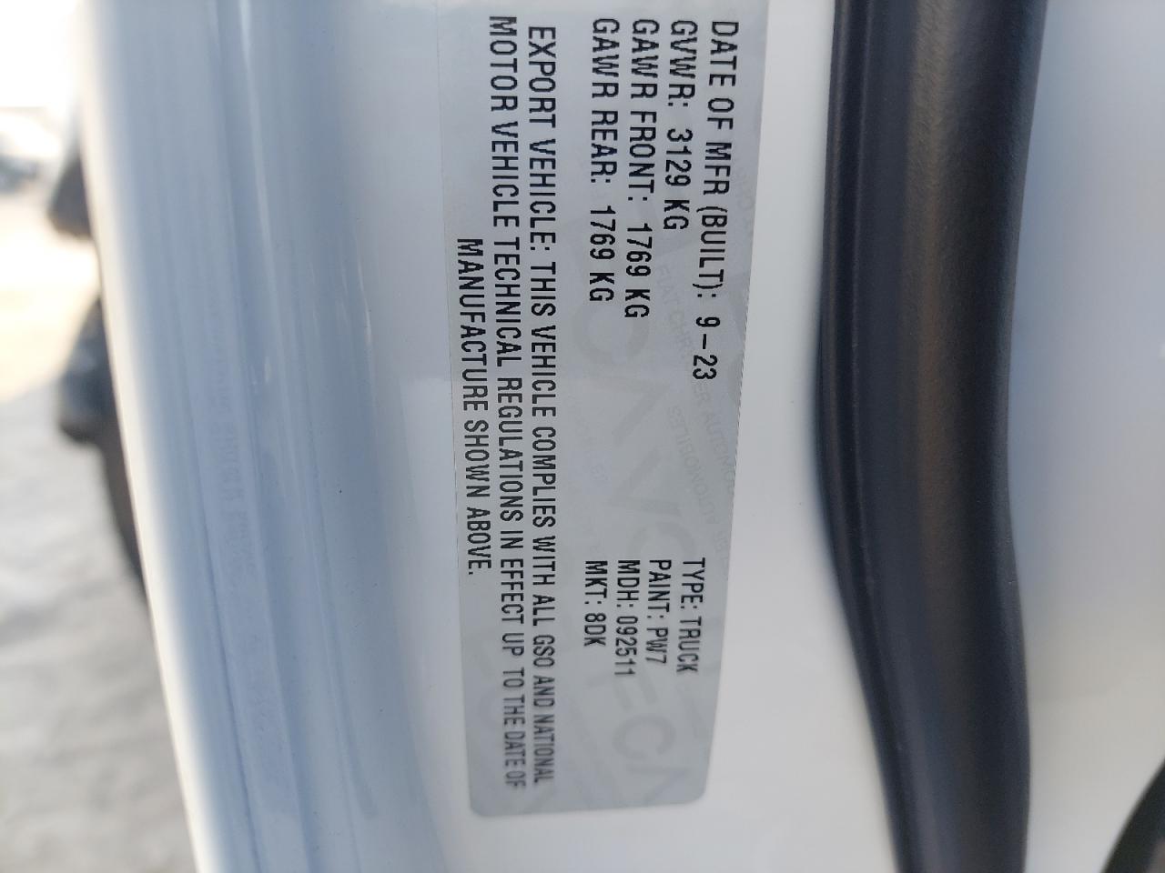 1C6RR7LT4PS583349 - 2023 Dodge RAM - #85171924