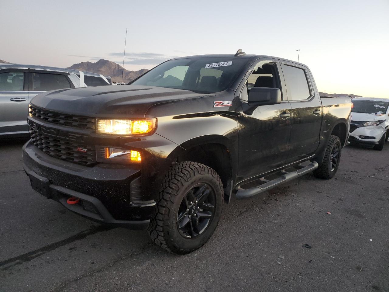 2021 Chevrolet Silverado K1500 Trail Boss Custom за продажба в North Las Vegas, NV - Vandalism