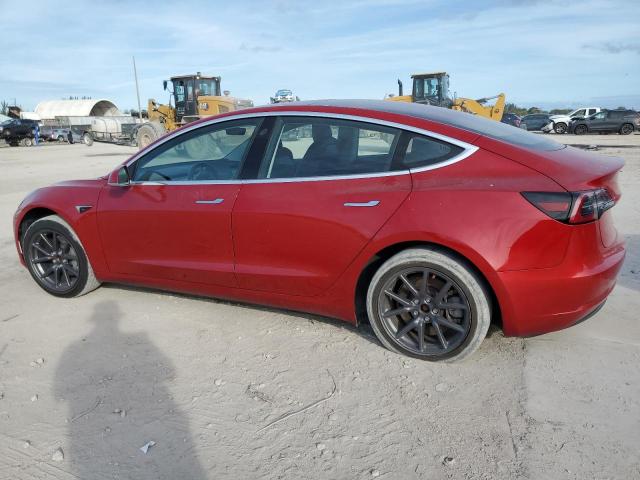  TESLA MODEL 3 2018 Czerwony