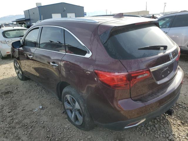 Паркетники ACURA MDX 2014 Бордовий