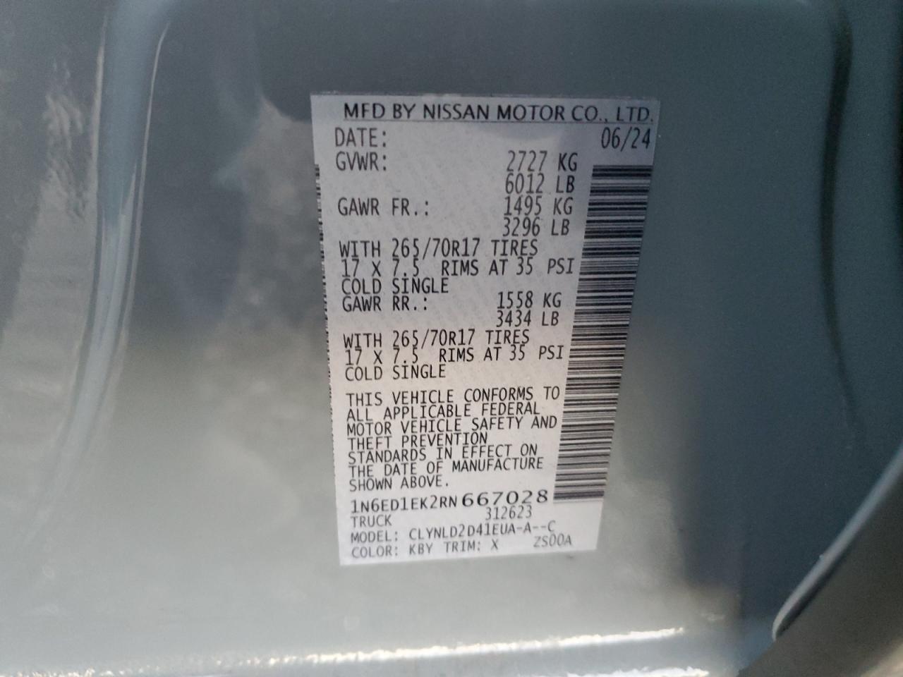 2024 Nissan Navara (Frontier) - Image 12