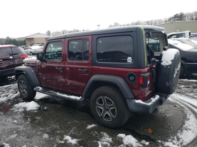  JEEP WRANGLER 2022 Maroon