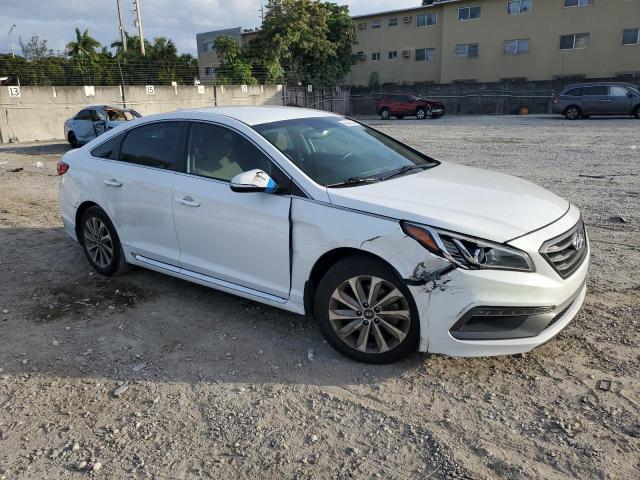  HYUNDAI SONATA 2015 Белый