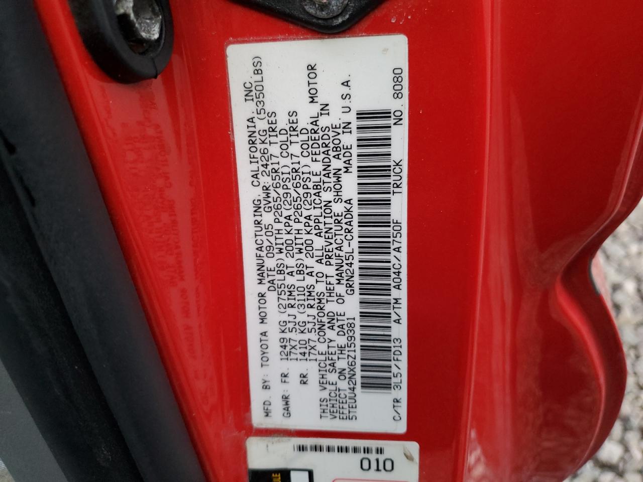 2006 Toyota Tacoma - Image 12