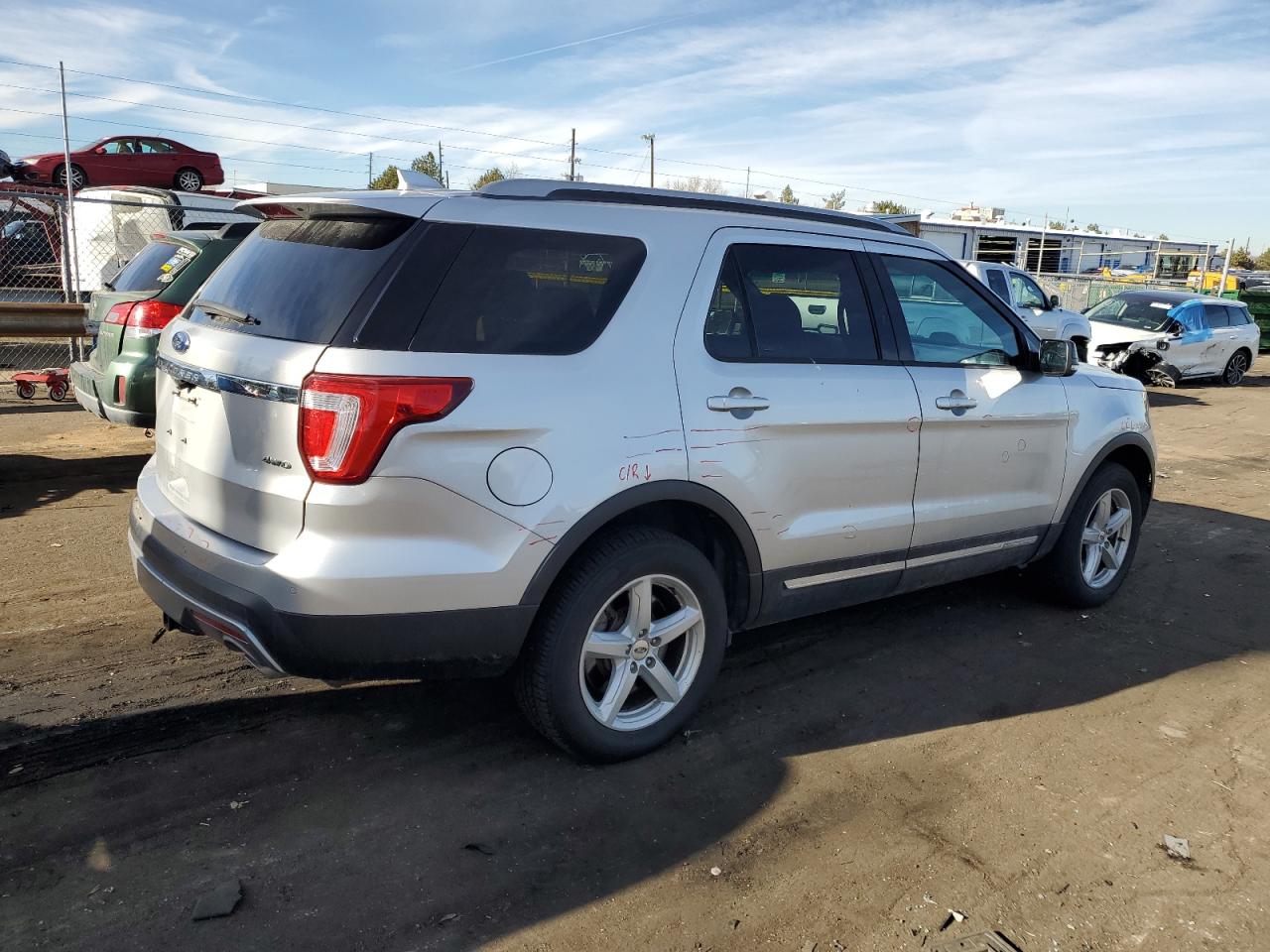 VIN 1FM5K8D83GGB66119 2016 FORD EXPLORER no.3