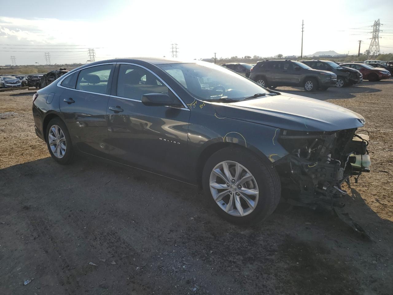 VIN 1G1ZD5ST3MF069888 2021 CHEVROLET MALIBU no.4