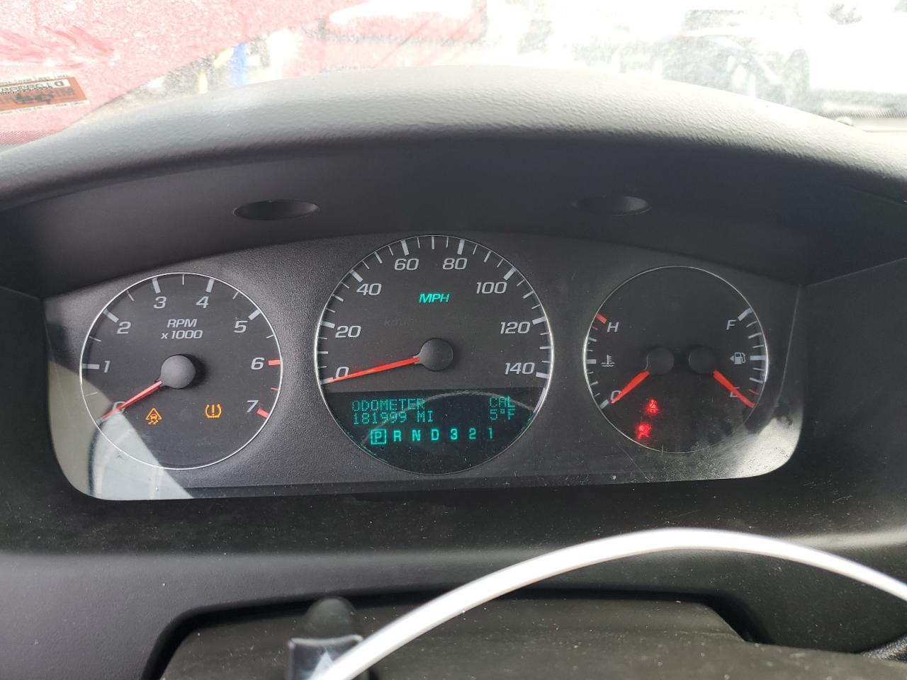 2007 Chevrolet Impala Ltz VIN: 2G1WU58R279266417 Lot: 57950805