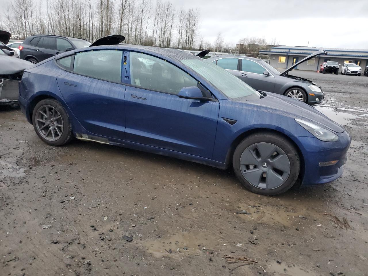 VIN 5YJ3E1EB3NF249240 2022 TESLA MODEL 3 no.4