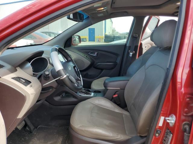 Паркетники HYUNDAI TUCSON 2015 Красный